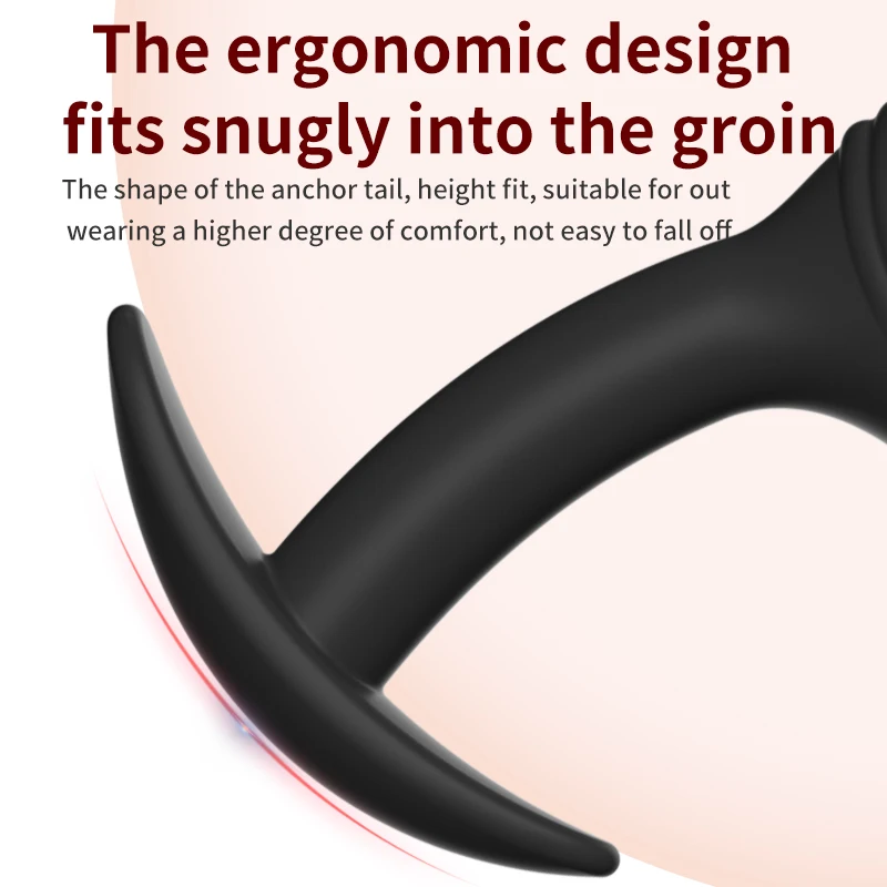 Silicone Anal Bead Butt Plug Small Walk Wearable Ass Anal Plug Anus Dilator Dildo Prostate Massager Bdsm Toys Man Women Sex Shop