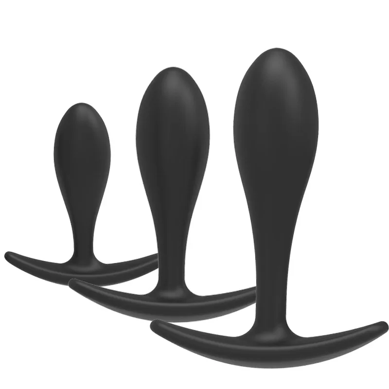 Silicone Anal Bead Butt Plug Small Walk Wearable Ass Anal Plug Anus Dilator Dildo Prostate Massager Bdsm Toys Man Women Sex Shop