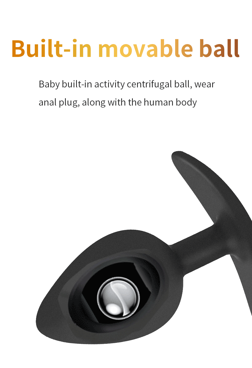 Silicone Anal Bead Butt Plug Small Walk Wearable Ass Anal Plug Anus Dilator Dildo Prostate Massager Bdsm Toys Man Women Sex Shop