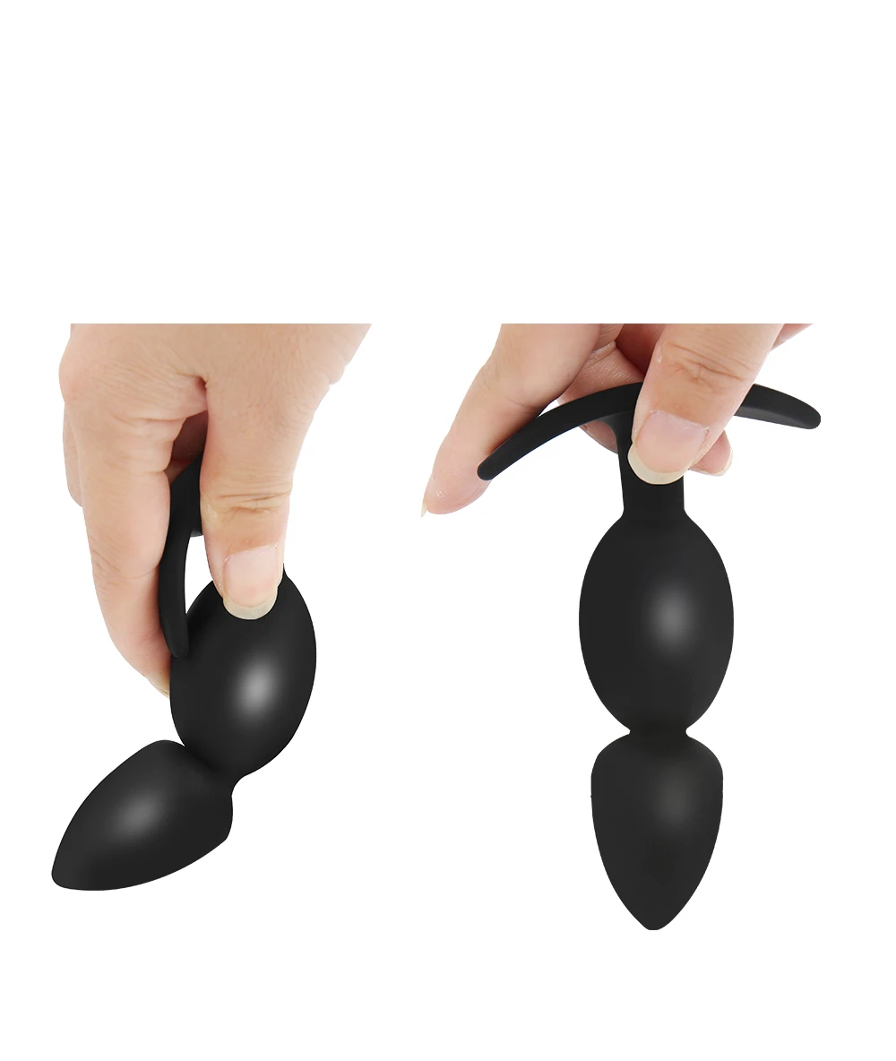 Silicone Anal Bead Butt Plug Small Walk Wearable Ass Anal Plug Anus Dilator Dildo Prostate Massager Bdsm Toys Man Women Sex Shop