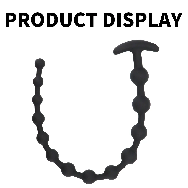 Super Long Silicone Anal Beads Ball Sex Toys Gay Couples Women Vaginal Masturbator Gode Prostate Massager G-spot Stimulator Shop