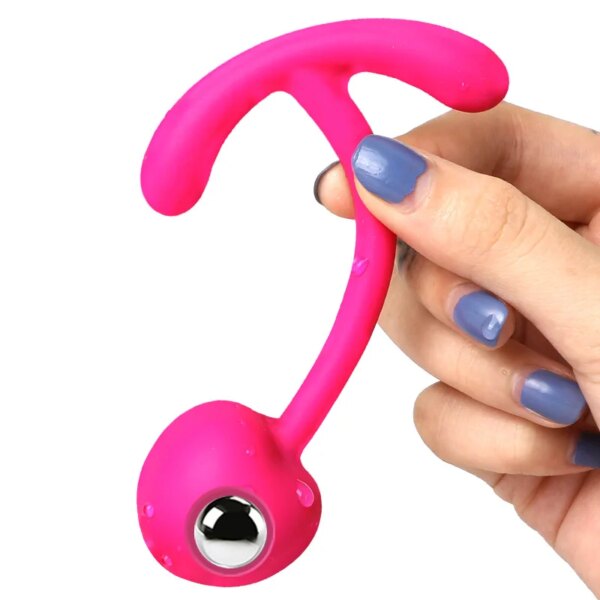 Go Out Anal Plug Silicone Rolling Ball Butt Plug Anus Sex Products Invisible Masturbation Sex Toys For Women Men Anal Dilator