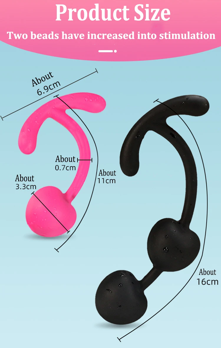 Go Out Anal Plug Silicone Rolling Ball Butt Plug Anus Sex Products Invisible Masturbation Sex Toys For Women Men Anal Dilator