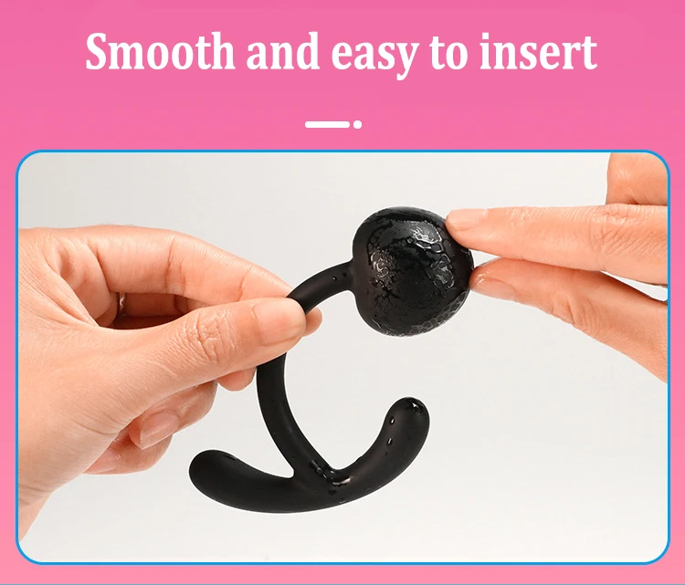 Go Out Anal Plug Silicone Rolling Ball Butt Plug Anus Sex Products Invisible Masturbation Sex Toys For Women Men Anal Dilator