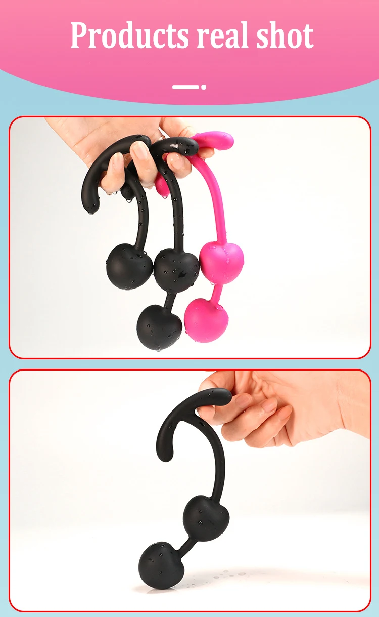 Go Out Anal Plug Silicone Rolling Ball Butt Plug Anus Sex Products Invisible Masturbation Sex Toys For Women Men Anal Dilator