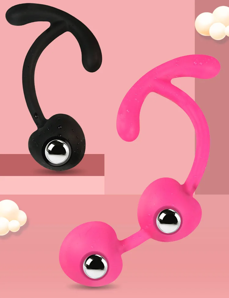 Go Out Anal Plug Silicone Rolling Ball Butt Plug Anus Sex Products Invisible Masturbation Sex Toys For Women Men Anal Dilator