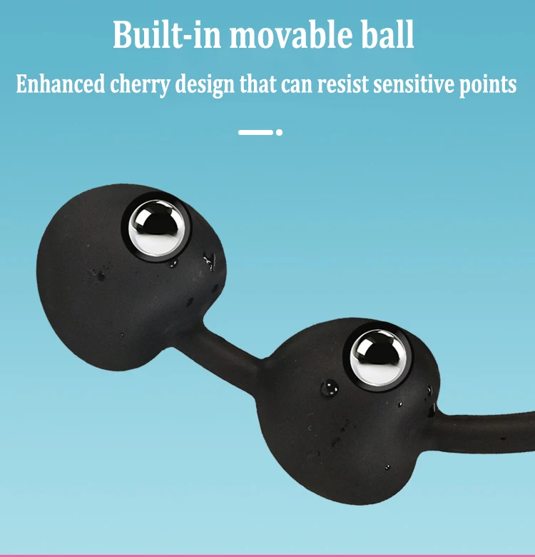 Go Out Anal Plug Silicone Rolling Ball Butt Plug Anus Sex Products Invisible Masturbation Sex Toys For Women Men Anal Dilator