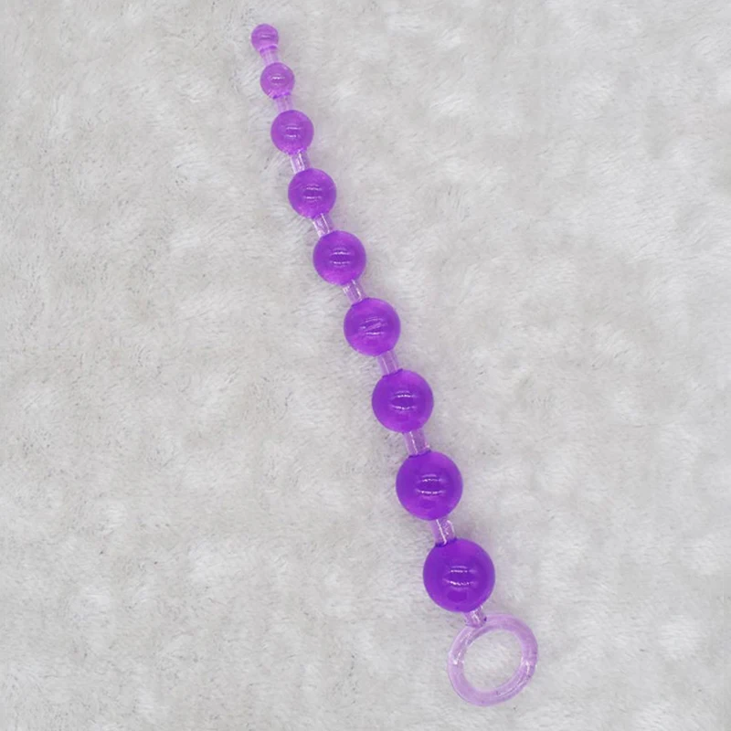 Super Long Silicone Butt Plug Anal Beads Ball Sex Toy for Beginners Man Women