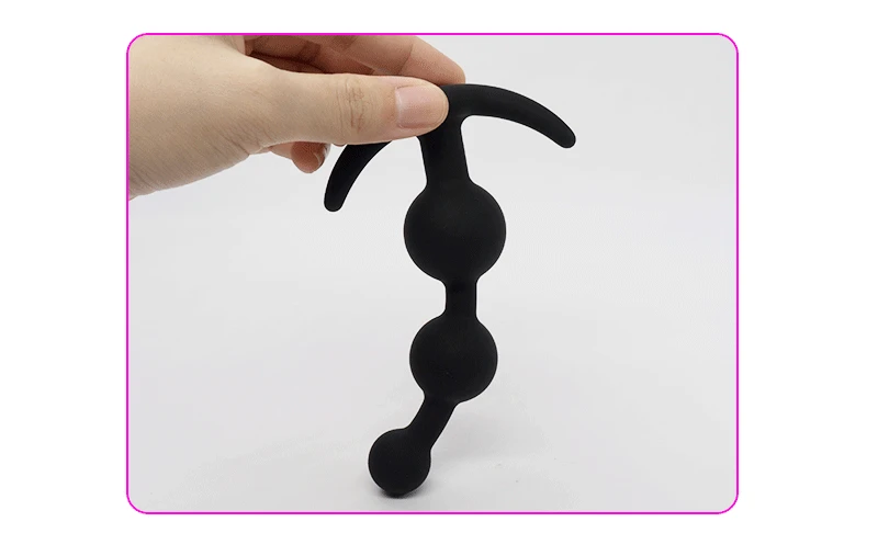 2 Sizes Anal Plug Dildos For Beginner Silicone Prostate Massager Anal Beads Sex Toys For Woman Slave Anal Erotic Goods
