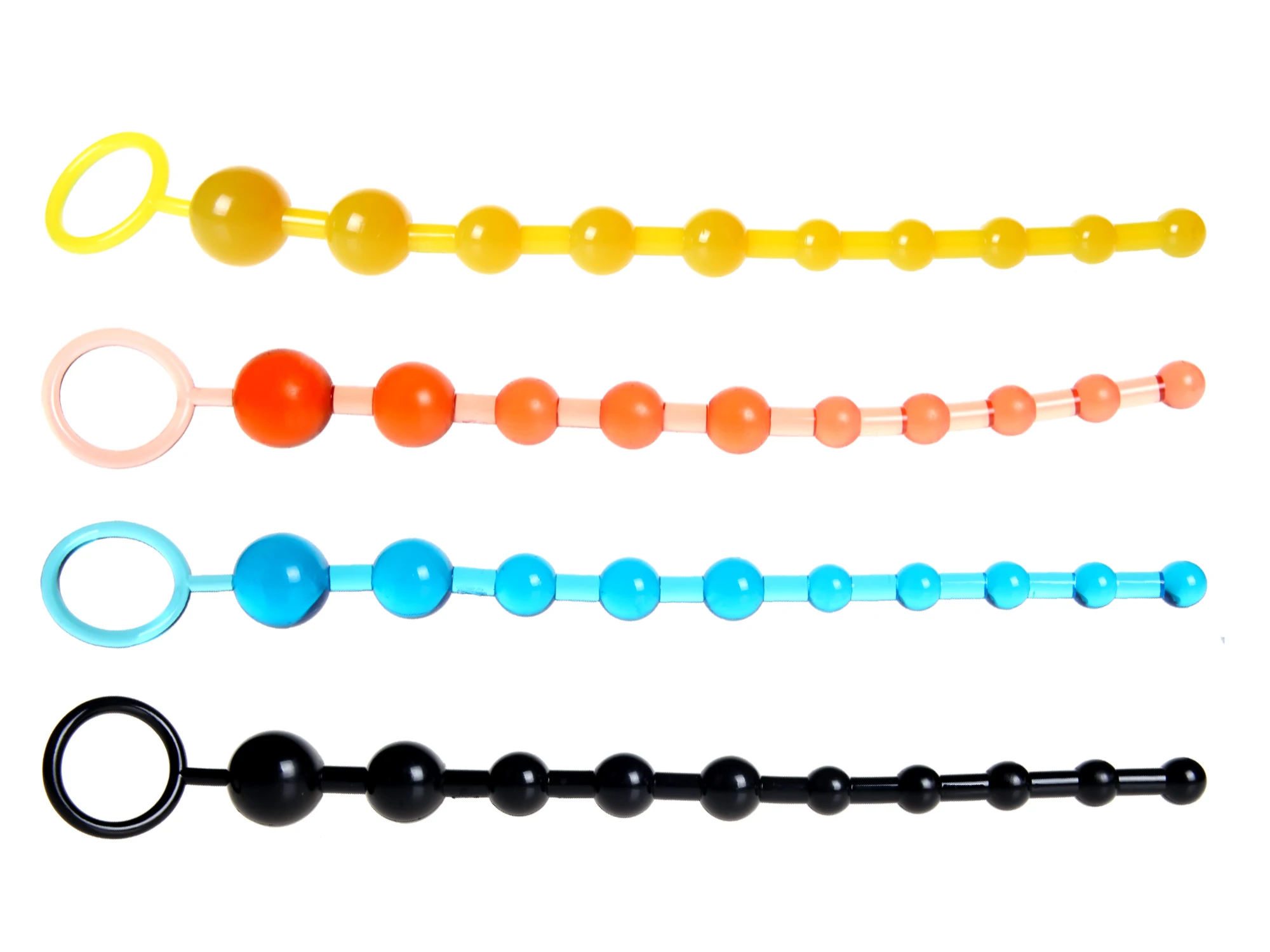 30cm BASICS Beads Butt Plug Sex Toys Adult for Woman Lesbian,finger loop stimulate Vagina& Ass anal butt Chains gSpot