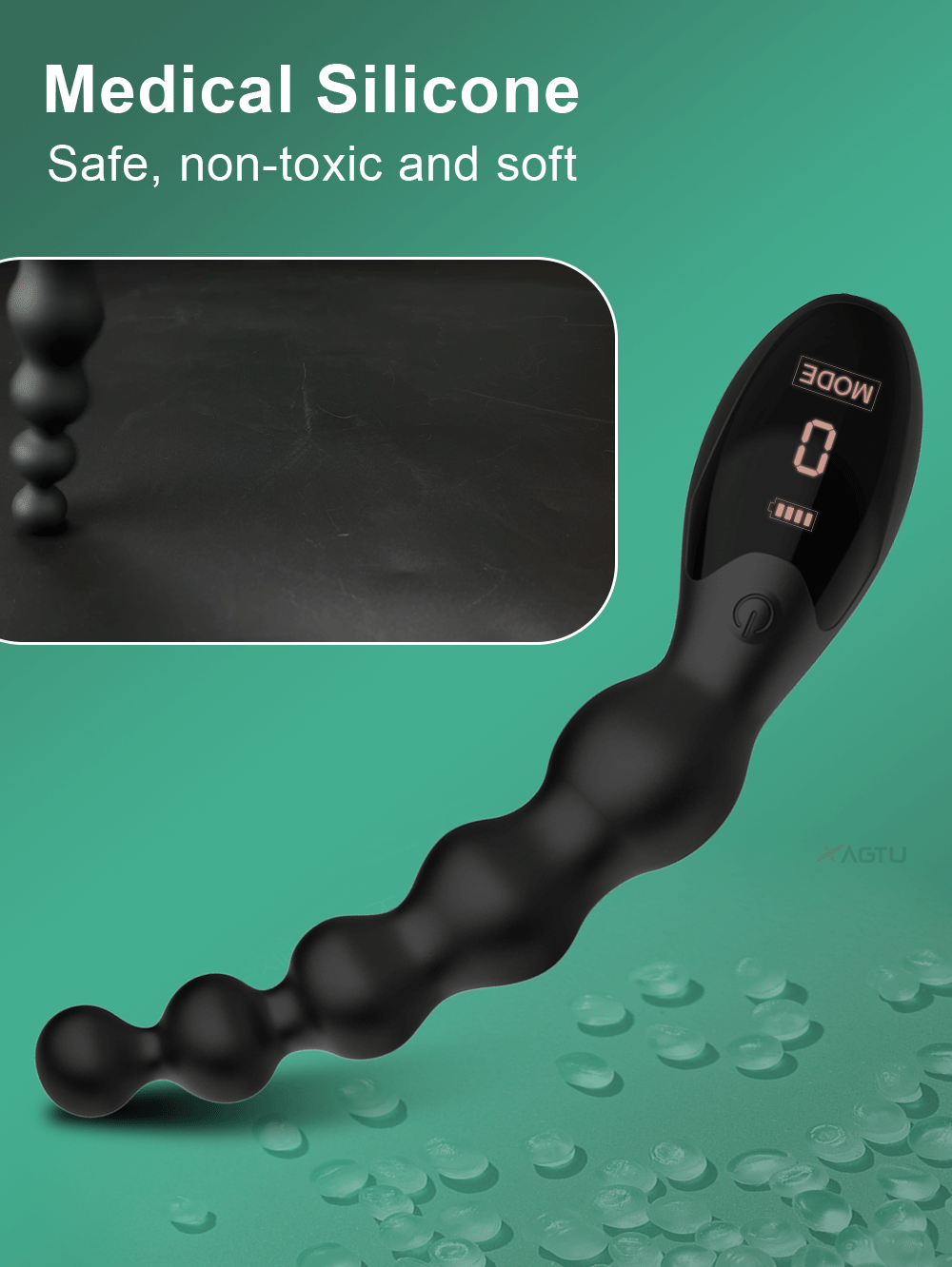 Anal Beads Butt Plug for Adult Men Women Anal Vibrator Male Prostate Massager Anal Balls Masturbator Sex Toys for Couple Anal Beads Butt Plug for Adult Men Women Anal Vibrator Male Prostate Massager Anal Balls Masturbator Sex Toys for Couple