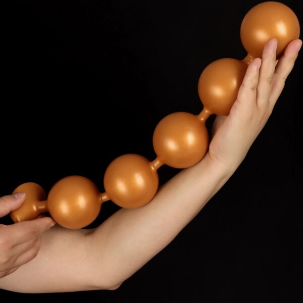 Super Big Anal Plug 7 Sizes Long Anal Beads Huge Butt Plug Prostate Massage Sex Toys For Men/Women Vaginal Anus Dilator Xxxxl 18
