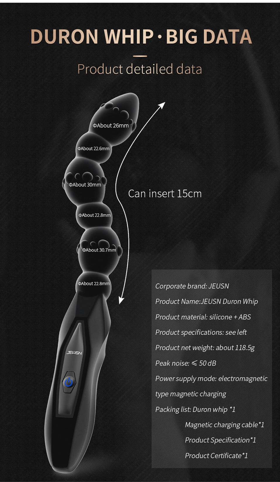 Jelly Vibrator Stick Long Anal Butt Plug Beads G-spot Vagina Massager Adult Sex Toys For Woman Couples Masturbation Shop Dildo