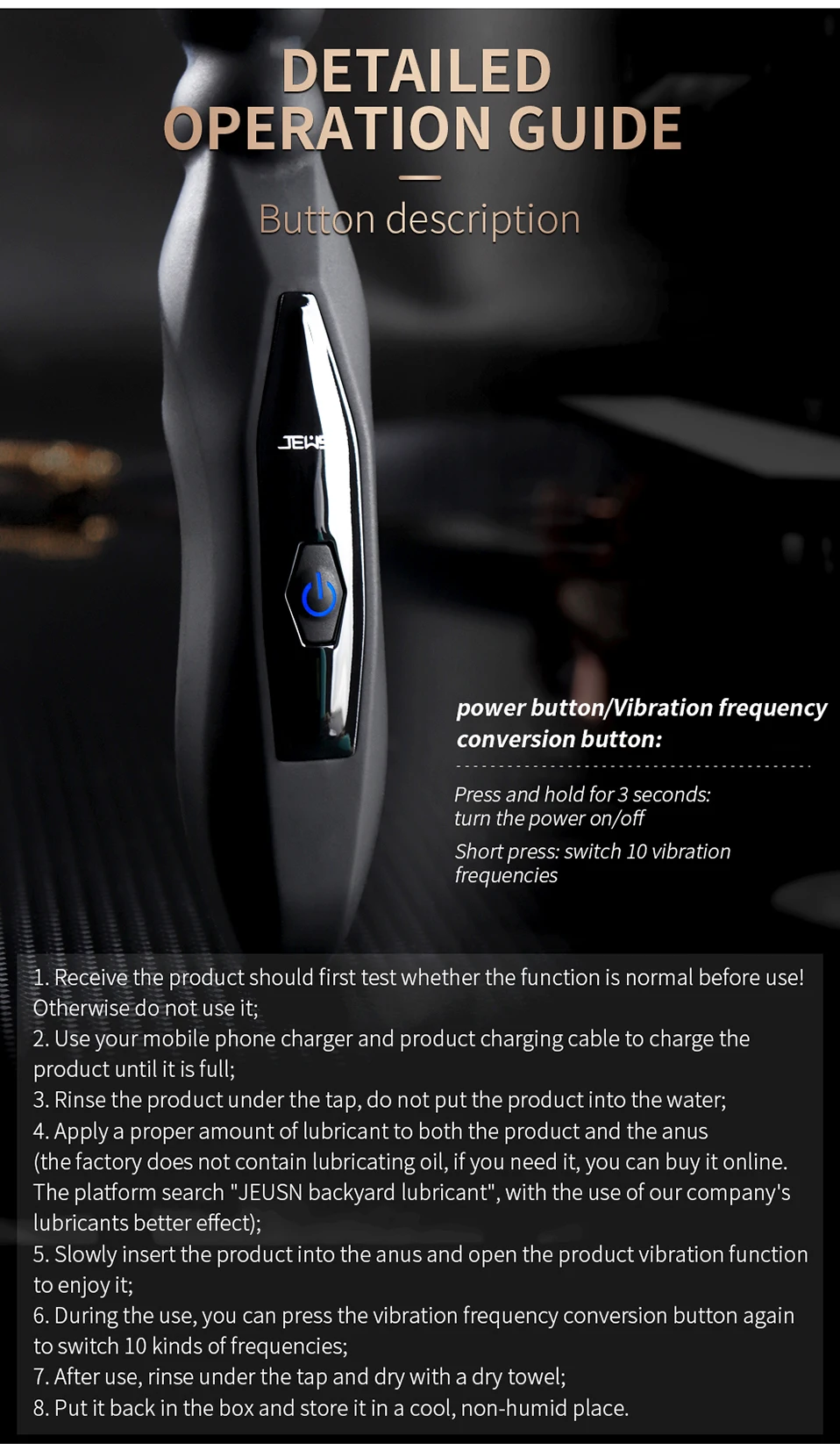 Jelly Vibrator Stick Long Anal Butt Plug Beads G-spot Vagina Massager Adult Sex Toys For Woman Couples Masturbation Shop Dildo