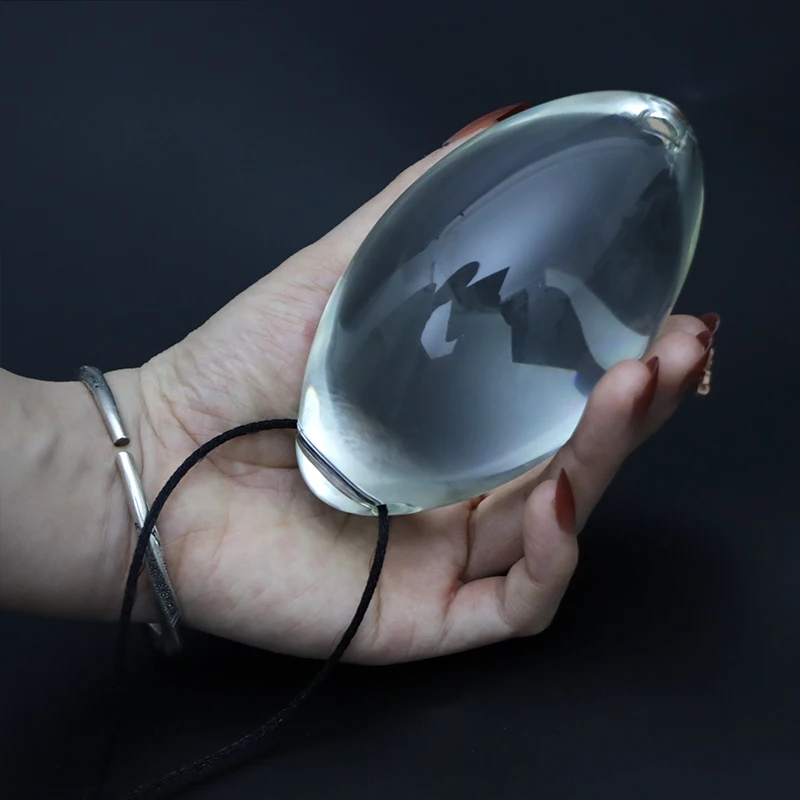 Thick Glass Anal Beads Vaginal Dumbbell Glass Ball Anal Plug Big Butt Plug Anal Dilator Masturbator Anus Sex Toys For Women Men