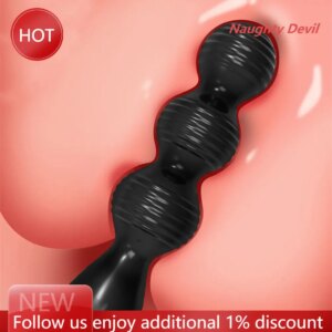 Joy Stick Massager Male Anal Plug Backyard Bead PullingFemale Adult Sex Products Sex Toys for Man Woman 18+ Sex Shop