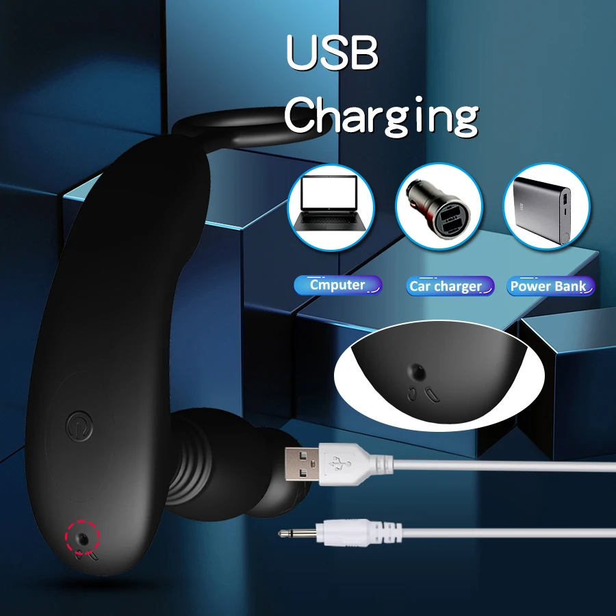3 motors Male Thrusting and shock Prostate Massager remote control Vibrator Butt Plug Telescopic Cock Ring Sex Toys for Adult 3 motors Male Thrusting and shock Prostate Massager remote control Vibrator Butt Plug Telescopic Cock Ring Sex Toys for Adult
