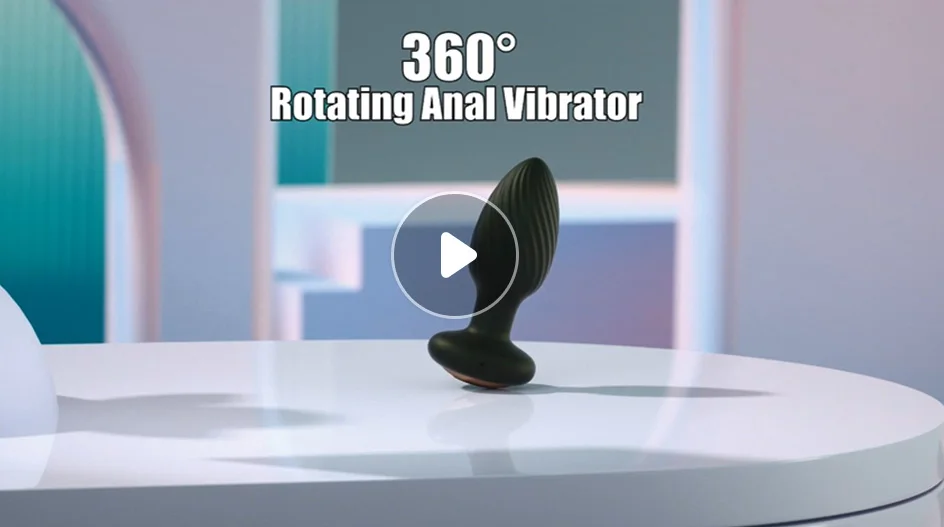 Anal Plug Vibrating Butt Plug with 7 Vibrating Rotation Remote Control Prostate Massager for Men Anal Toys Vibrator Mens Anal Plug Vibrating Butt Plug with 7 Vibrating Rotation Remote Control Prostate Massager for Men Anal Toys Vibrator Mens