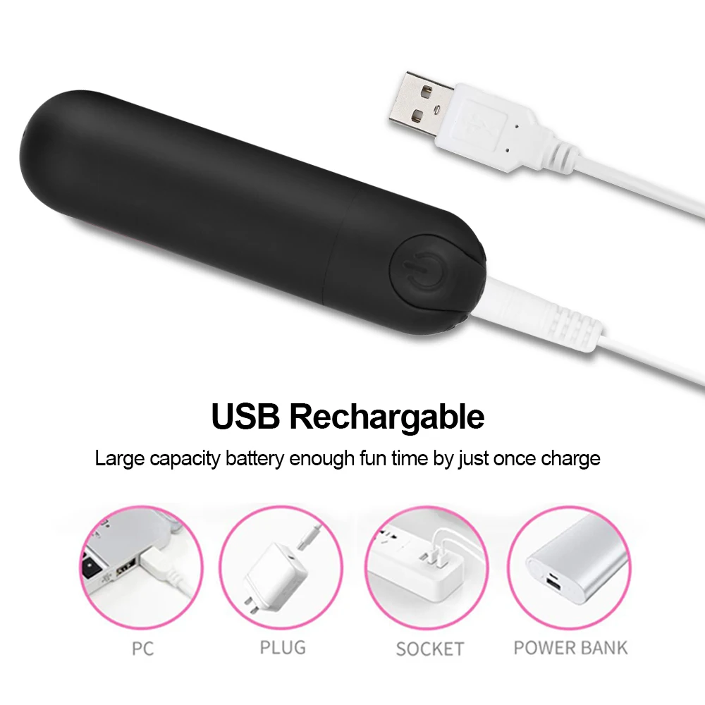 Powerful Mini Bullet 10 Modes Vibrator for Women Remote Control Clitoris Stimulator Dildo Adult Sex Toy Anal Massage Vibrating Powerful Mini Bullet 10 Modes Vibrator for Women Remote Control Clitoris Stimulator Dildo Adult Sex Toy Anal Massage Vibrating