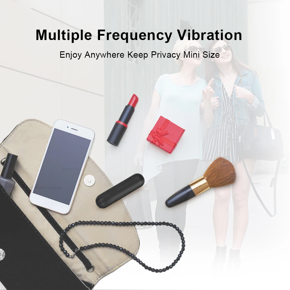 Powerful Mini Bullet 10 Modes Vibrator for Women Remote Control Clitoris Stimulator Dildo Adult Sex Toy Anal Massage Vibrating