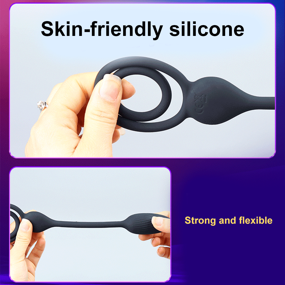 Remote Cock Vibrator Anal Butt Plug Male Prostate Massager Sperm Lock Ring Penis Stimulator Masturbator Sex Toy for Men Couple
