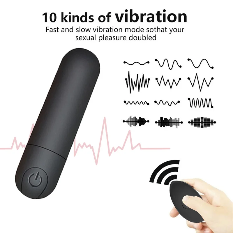 Vibrating Remote Control Powerful Mini Bullet 10 Modes for Women Clitoris Stimulator Dildo Adult Sex Toy Anal Massage Vibrator Vibrating Remote Control Powerful Mini Bullet 10 Modes for Women Clitoris Stimulator Dildo Adult Sex Toy Anal Massage Vibrator