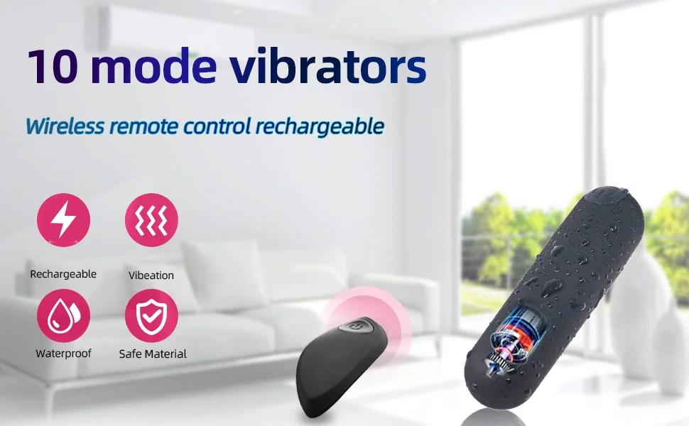Vibrating Remote Control Powerful Mini Bullet 10 Modes for Women Clitoris Stimulator Dildo Adult Sex Toy Anal Massage Vibrator Vibrating Remote Control Powerful Mini Bullet 10 Modes for Women Clitoris Stimulator Dildo Adult Sex Toy Anal Massage Vibrator