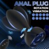 360 Rotation Vibrating Adult Anal Toys Anal Plug Vibrating Prostate Massager Remote Control Butt Plug Vibrator For Men Women