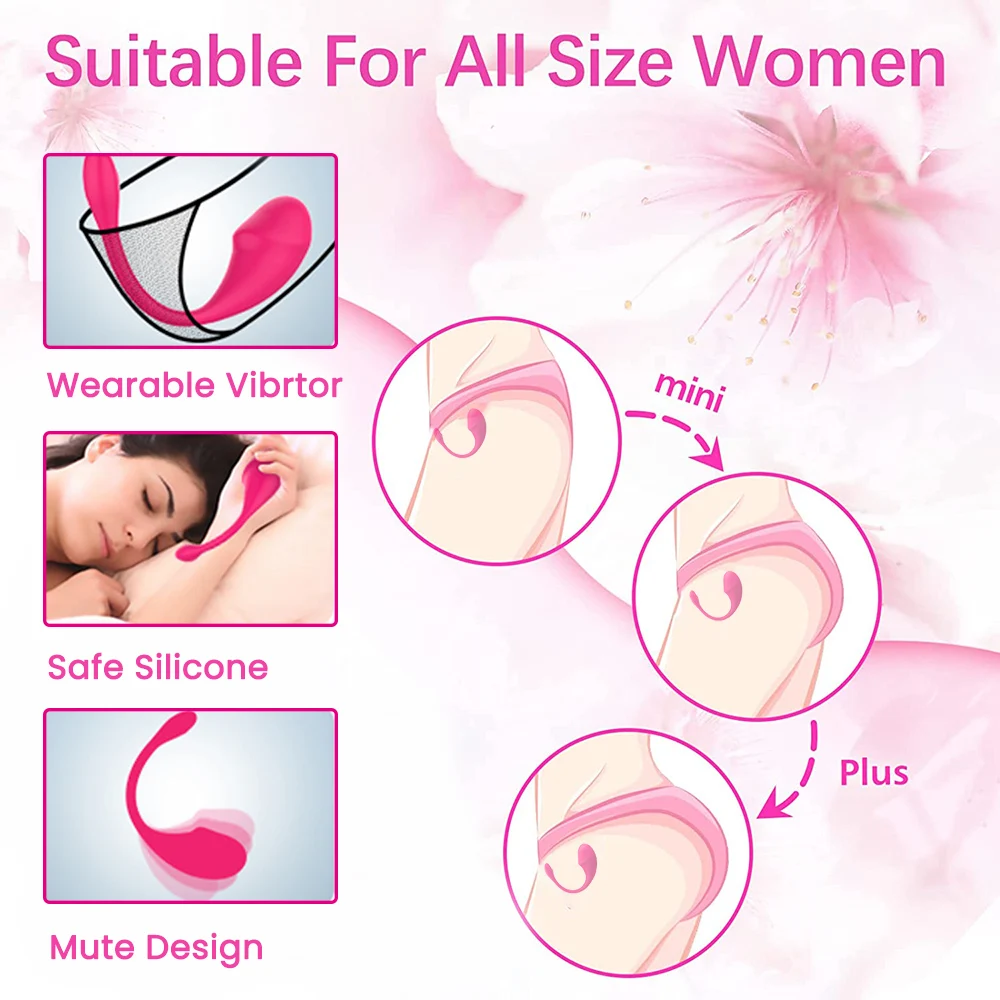 Sex Toys Bluetooth Dual Dildo Vibrator for Women Wireless APP Remote Control Vibrator Wear Vibrating Panties Sex Toys for Couple