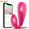 Sex Toys Bluetooth Dual Dildo Vibrator for Women Wireless APP Remote Control Vibrator Wear Vibrating Panties Sex Toys for Couple