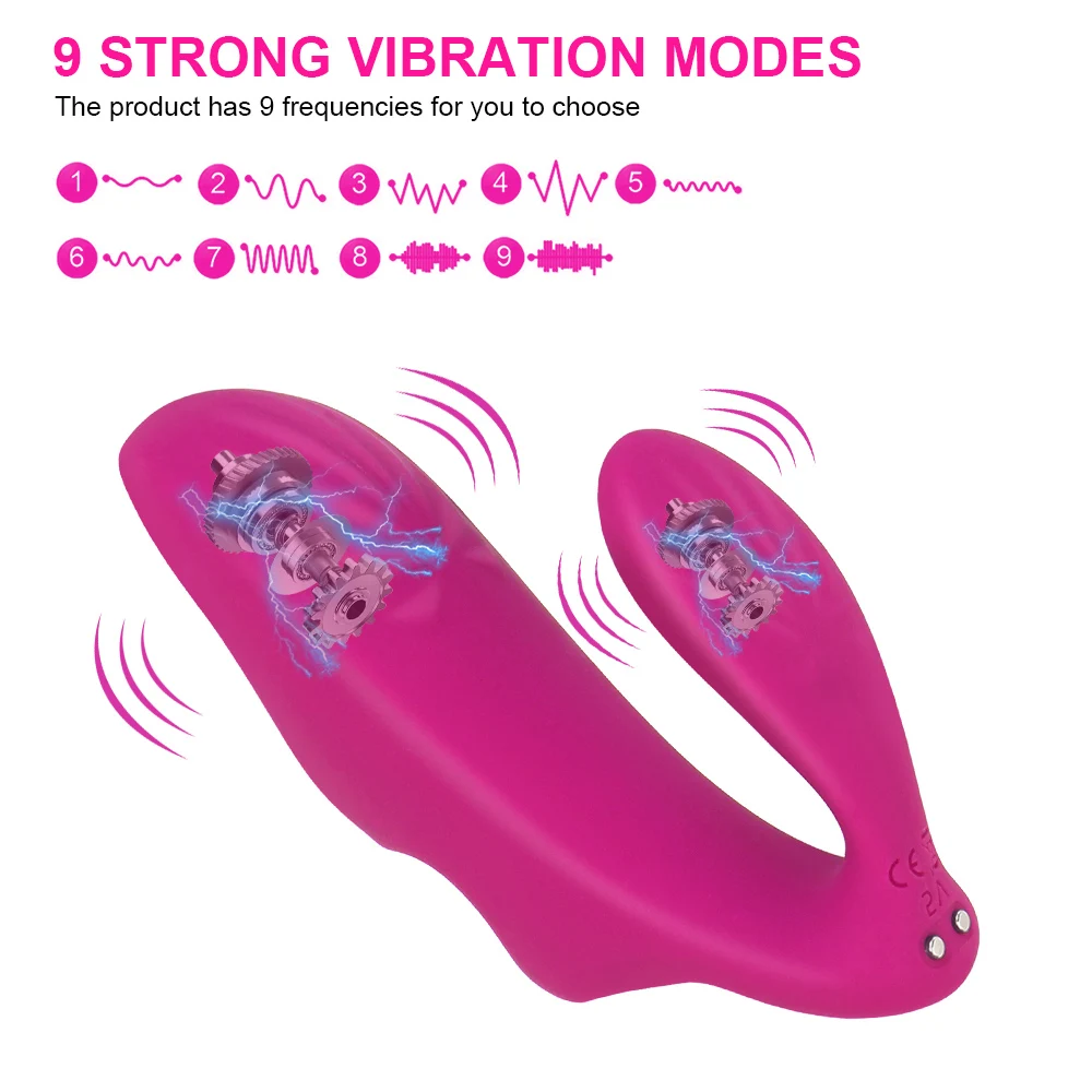 Finger Vibrator Sex Toys for Women Wireless Remote Control G spot Clitoral Massager Double Heads Vagina Stimulate