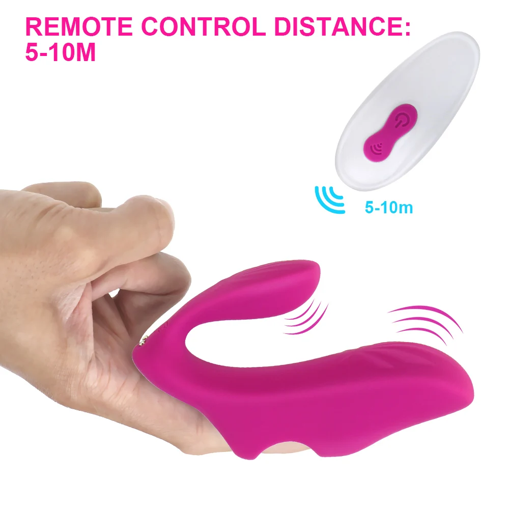 Finger Vibrator Sex Toys for Women Wireless Remote Control G spot Clitoral Massager Double Heads Vagina Stimulate