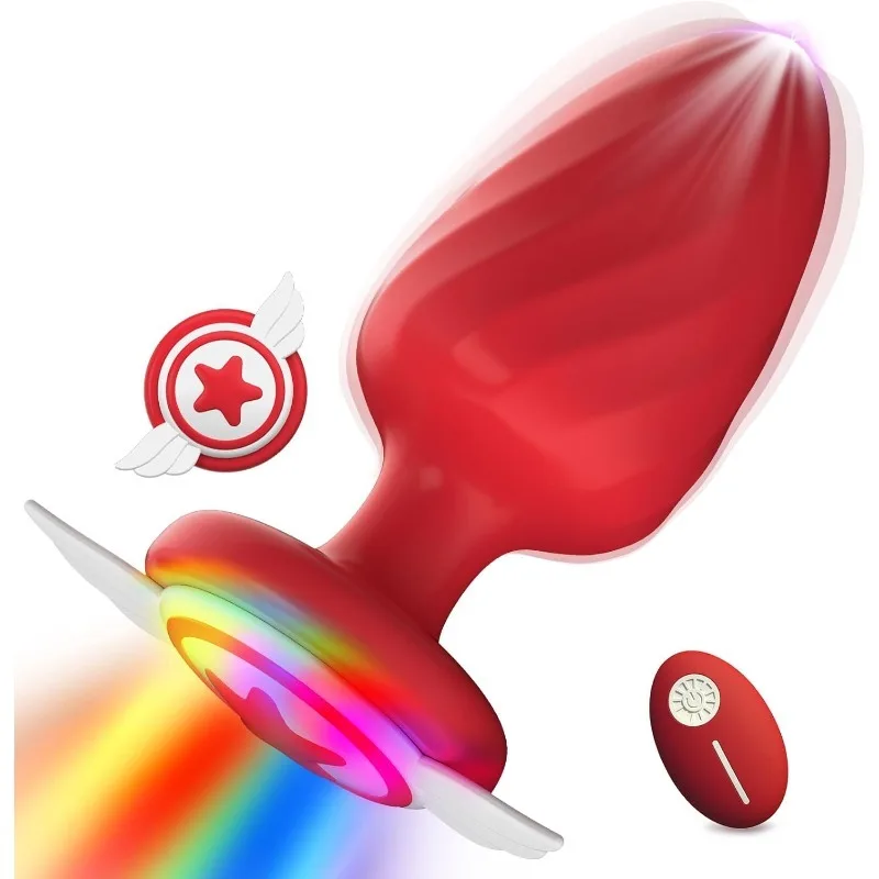 Anal Plug Vibrating Butt Plug Adult Sex Toys Light Up Anal Toys Vibrator Prostate Massager Remote Control Anal Plugs Anal Plug Vibrating Butt Plug Adult Sex Toys Light Up Anal Toys Vibrator Prostate Massager Remote Control Anal Plugs