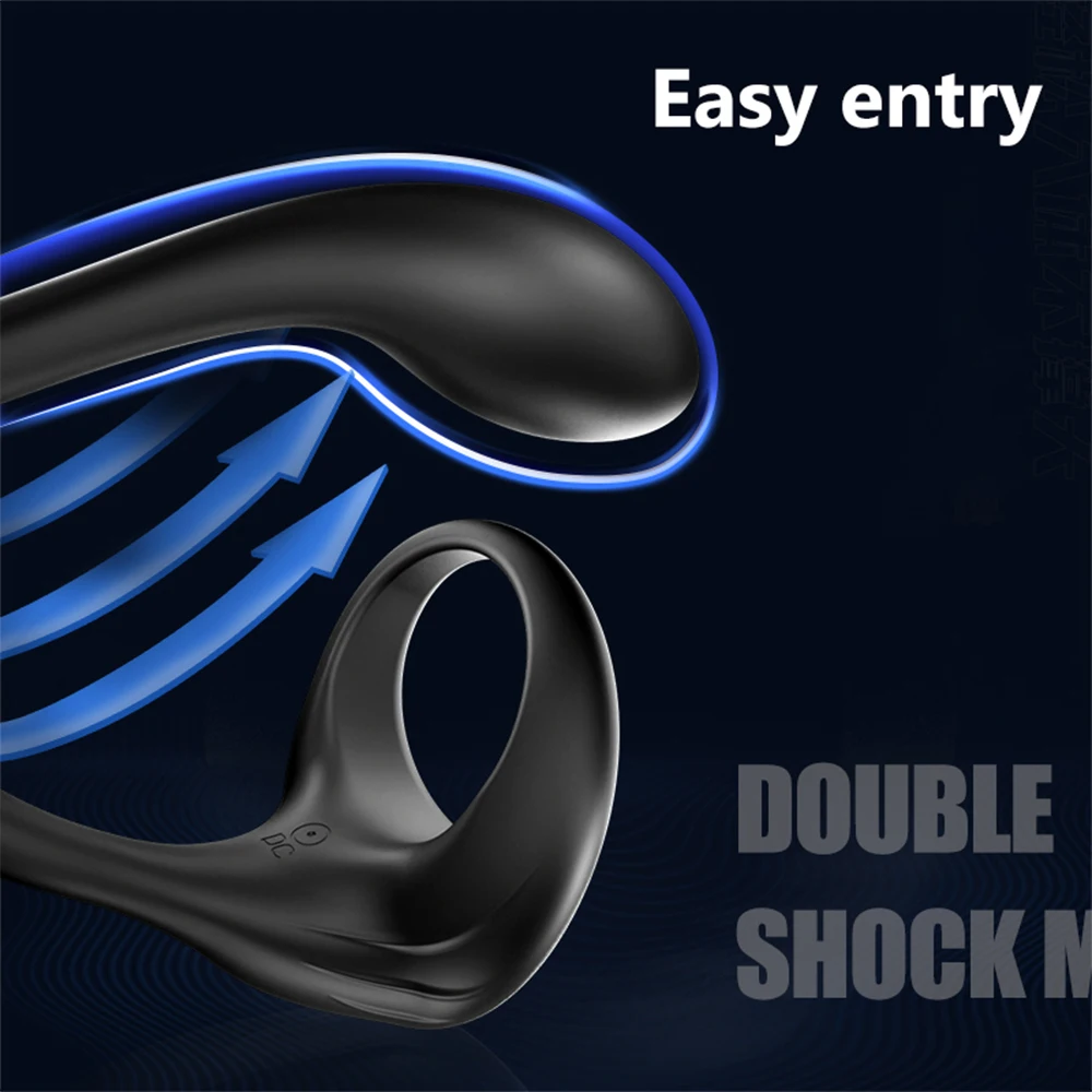 Prostate Massage Testis Vibrator Anal Butt Plug Delay Ejaculate Cock Penis Ring Cocking Remote Control Sex Toy for Men Sextoy Prostate Massage Testis Vibrator Anal Butt Plug Delay Ejaculate Cock Penis Ring Cocking Remote Control Sex Toy for Men Sextoy
