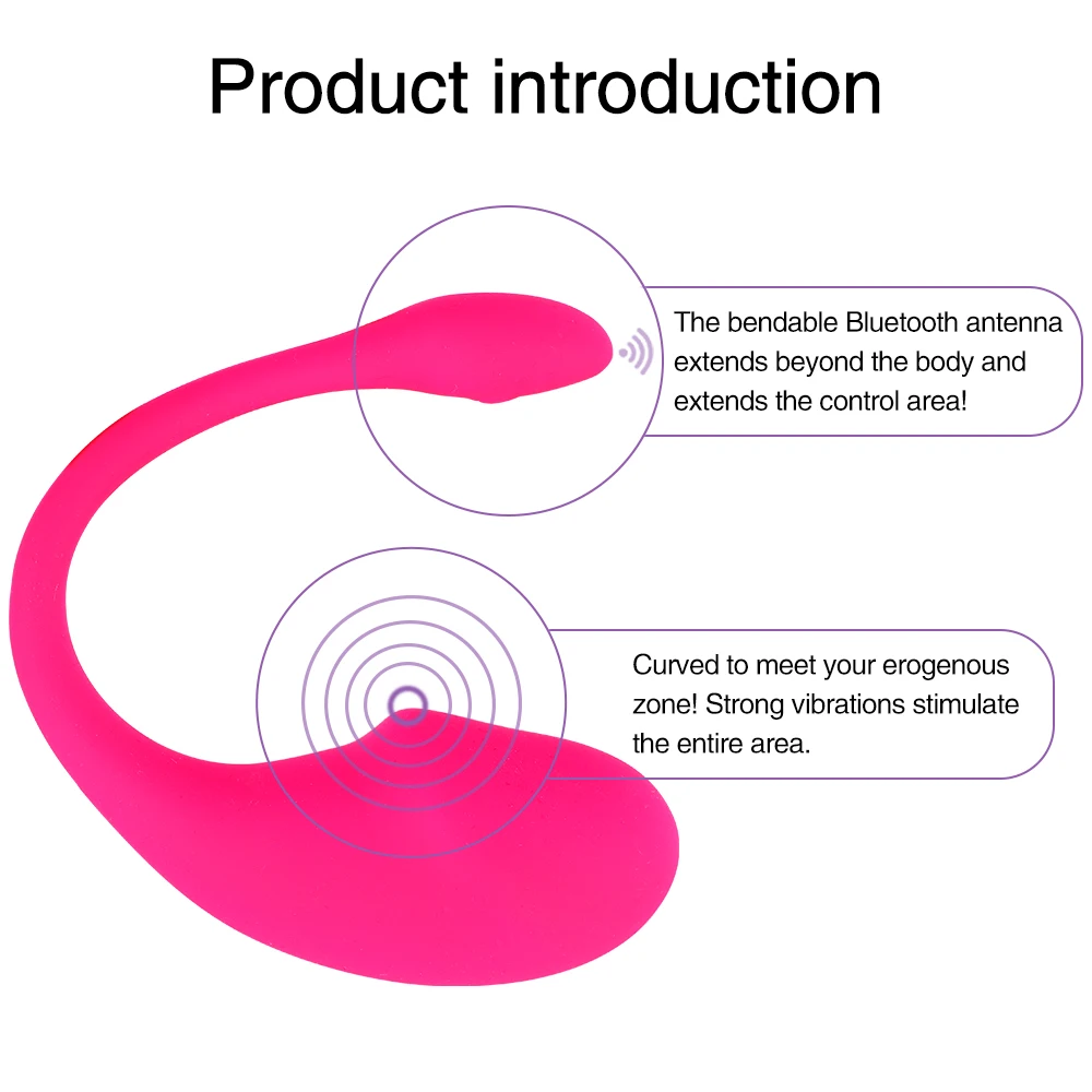 Lola APP Remote Control Vibrator Female Bluetooth Vibrator for Women Goods for Adults Juguetes Sexuales Wearable Dildo Sex Toy