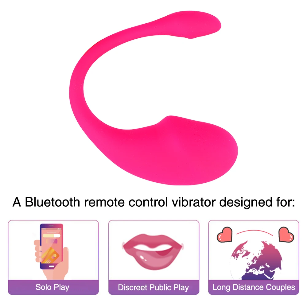 Lola APP Remote Control Vibrator Female Bluetooth Vibrator for Women Goods for Adults Juguetes Sexuales Wearable Dildo Sex Toy