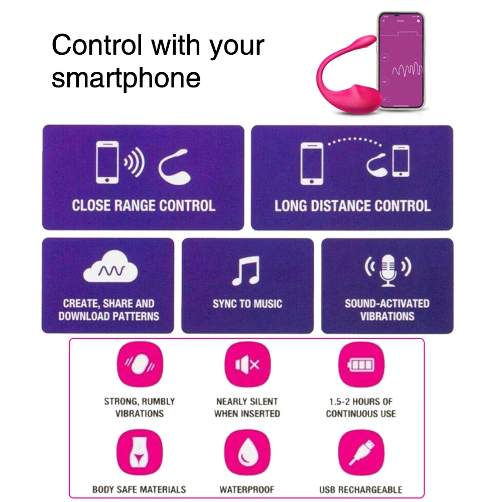 Lola APP Remote Control Vibrator Female Bluetooth Vibrator for Women Goods for Adults Juguetes Sexuales Wearable Dildo Sex Toy