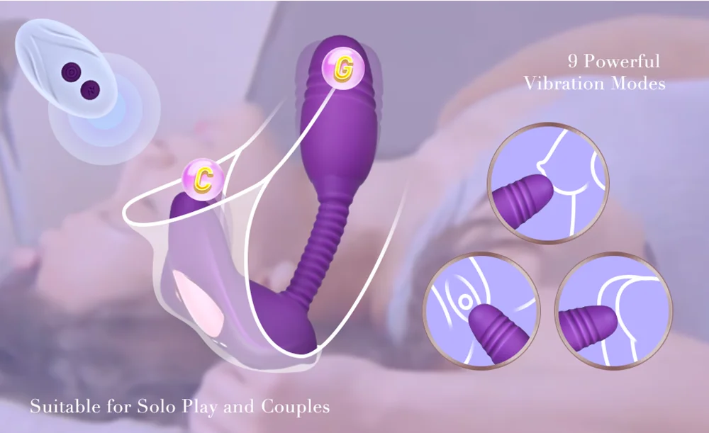 Remote Control Anal Vibrator Female Wearable Vibrator Clit Stimulator Female Masturbator Adult Sex Toys for Women Men Gay Remote Control Anal Vibrator Female Wearable Vibrator Clit Stimulator Female Masturbator Adult Sex Toys for Women Men Gay