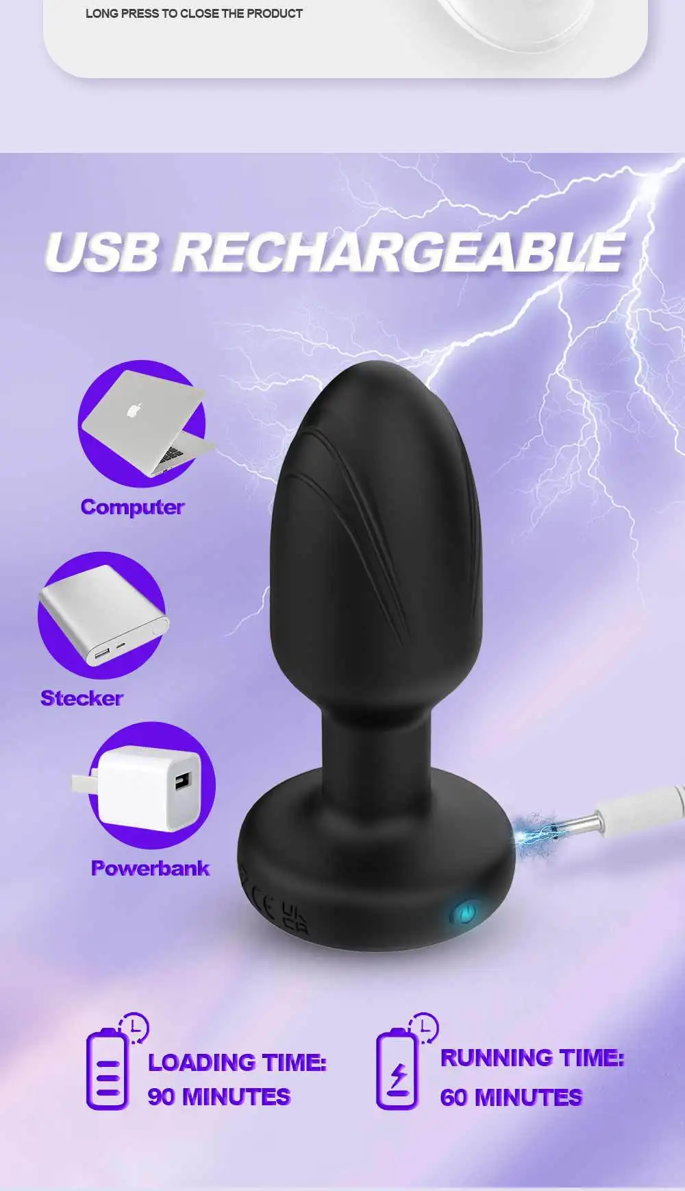 LED Light Anal Vibrator Wireless Remote Control Butt Plug Men Prostate Massager Male Female Anal Masturbator for Adult Sex Toys LED Light Anal Vibrator Wireless Remote Control Butt Plug Men Prostate Massager Male Female Anal Masturbator for Adult Sex Toys