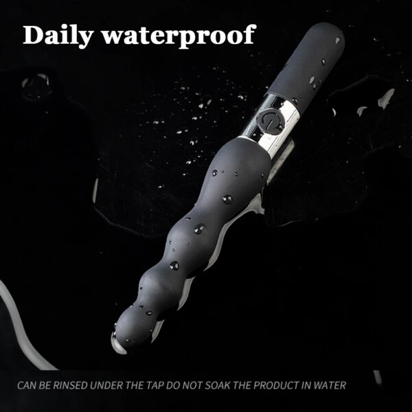 Vibrating Anal Beads Sex Toys Prostate Massager Anal Plug Vibrator for Men and Women Remote Control Butt Plug G Spot Stimulor