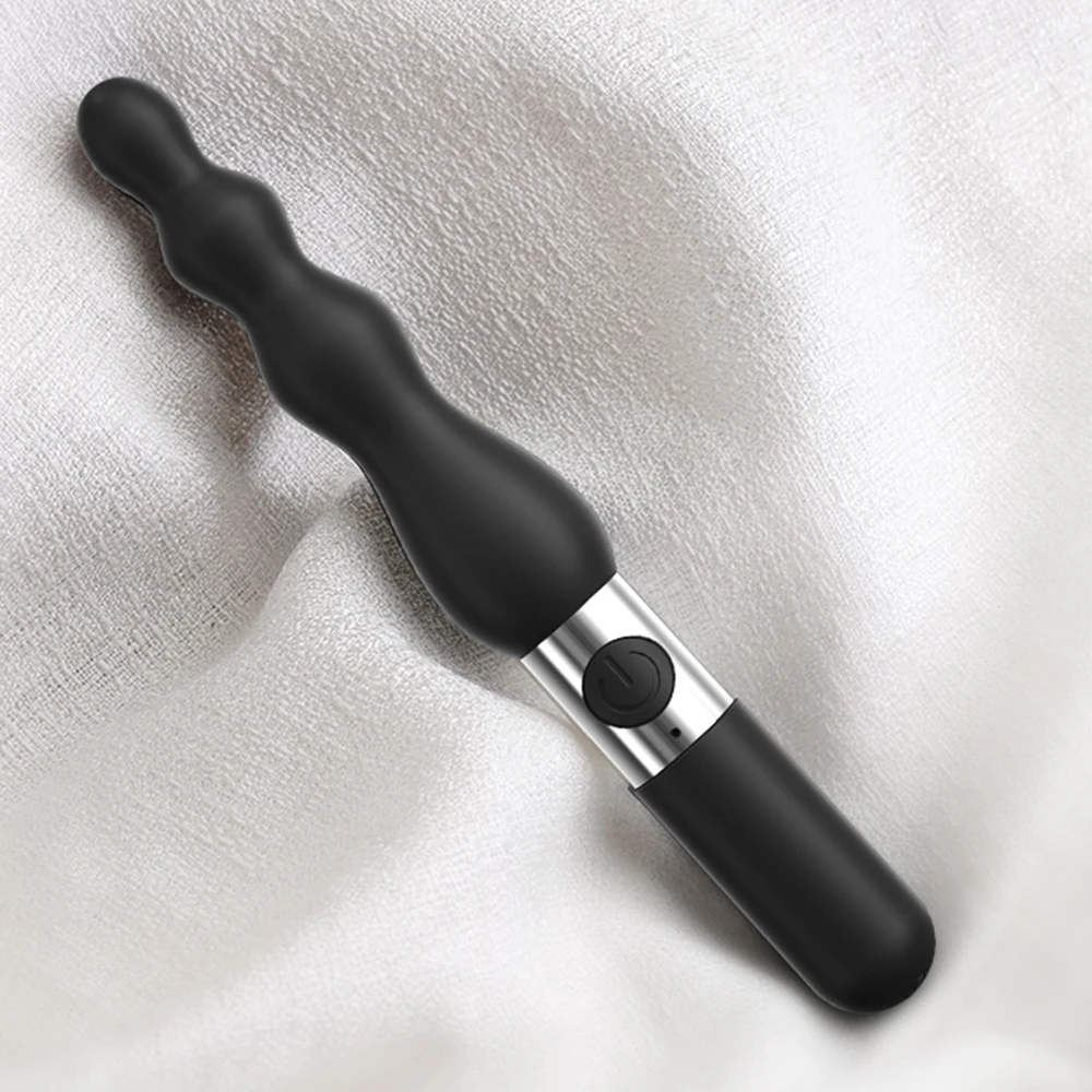 Vibrating Anal Beads Sex Toys Prostate Massager Anal Plug Vibrator for Men and Women Remote Control Butt Plug G Spot Stimulor Vibrating Anal Beads Sex Toys Prostate Massager Anal Plug Vibrator for Men and Women Remote Control Butt Plug G Spot Stimulor