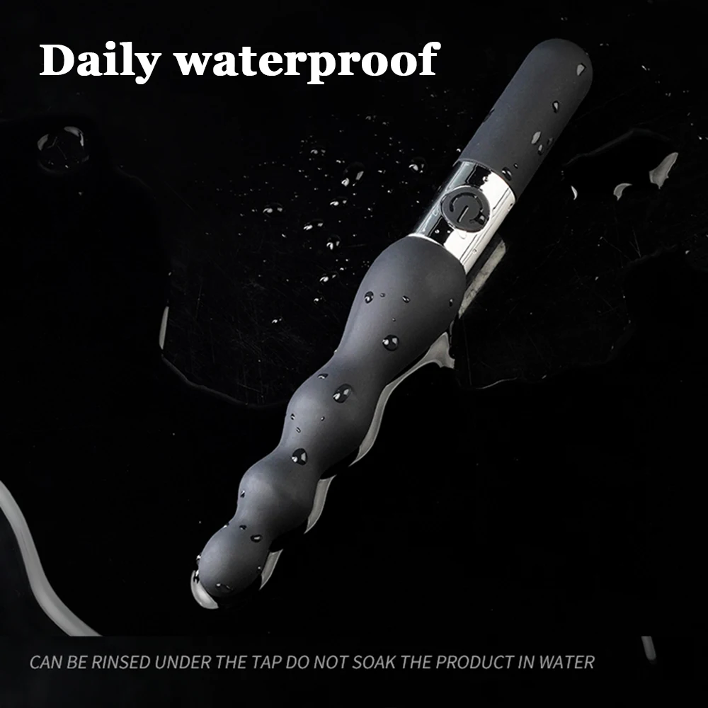 Vibrating Anal Beads Sex Toys Prostate Massager Anal Plug Vibrator for Men and Women Remote Control Butt Plug G Spot Stimulor Vibrating Anal Beads Sex Toys Prostate Massager Anal Plug Vibrator for Men and Women Remote Control Butt Plug G Spot Stimulor