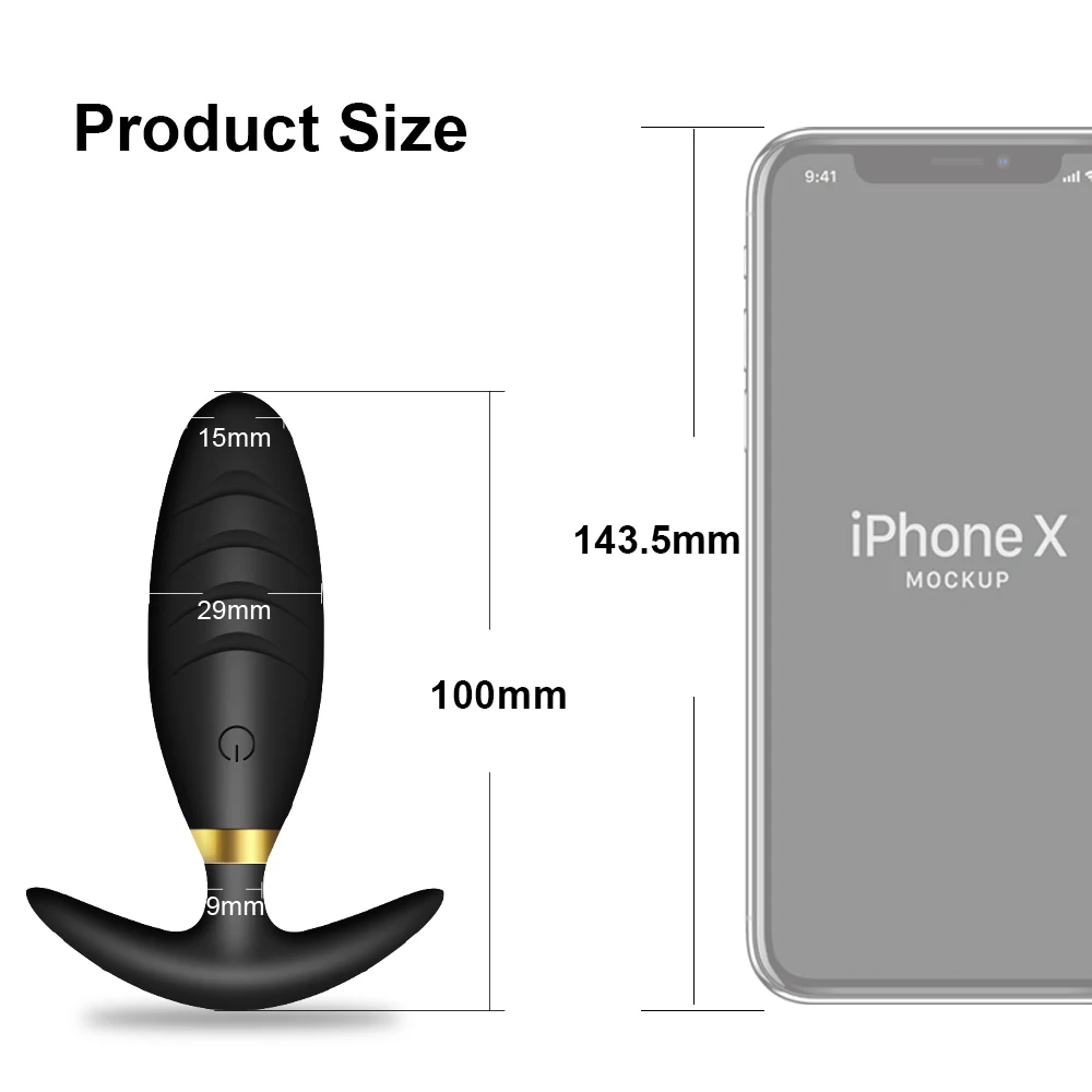 Anal Vibrator Butt Plugs Prostate Massager Wireless Remote Control Anal Plug Intimate Goods Adults Erotic Sex Toys For Men Gay Anal Vibrator Butt Plugs Prostate Massager Wireless Remote Control Anal Plug Intimate Goods Adults Erotic Sex Toys For Men Gay