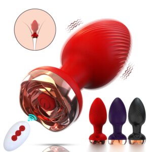 Wireless Control Anal Plug Vibrator Prostate Massager Butt Plug For Women Vagina Female Masturbator Adult Sex Toys Couples