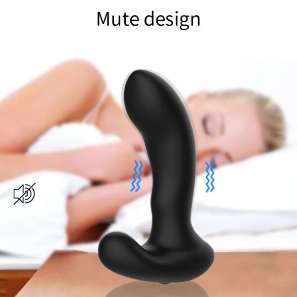 New Rolling & Vibrating Male Prostate Massage Remote Control Anal Plug & Butt Plugs for Man G-Spot Stimulate Gay Anal Sex Toys