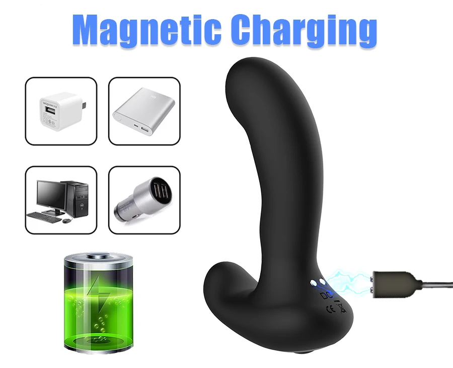 New Rolling & Vibrating Male Prostate Massage Remote Control Anal Plug & Butt Plugs for Man G-Spot Stimulate Gay Anal Sex Toys