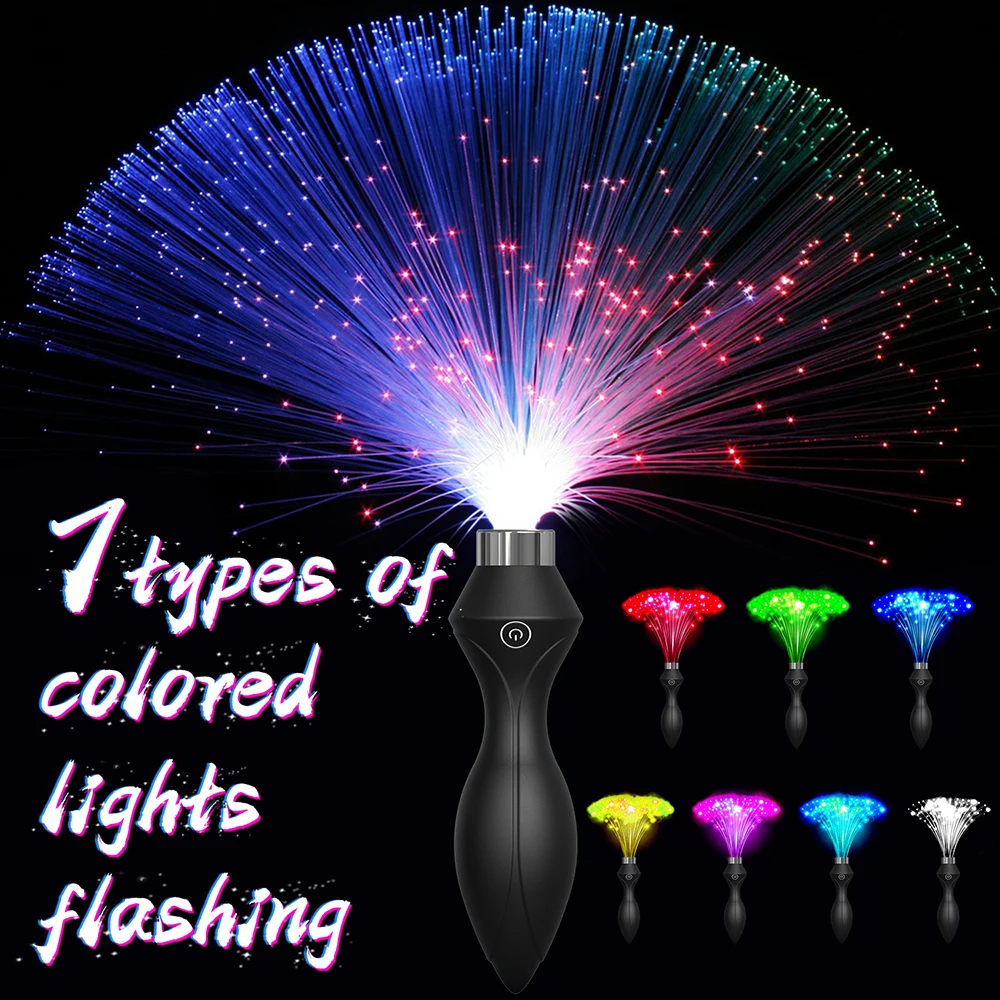 10 Frequency Butt Plug Colorful Light Anal Plug Vibrator Prostate Massage Sex Toy Women Men Gay Adult Wireless Remote Control 10 Frequency Butt Plug Colorful Light Anal Plug Vibrator Prostate Massage Sex Toy Women Men Gay Adult Wireless Remote Control