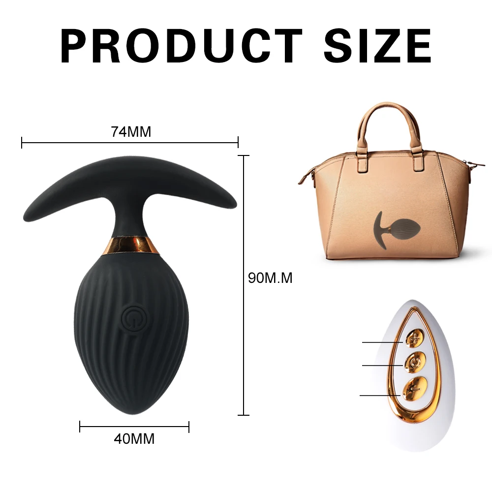 Anal Plug Vibrator for Men Prostate Massager Wireless Remote Control Wearable Silicone Butt for Adults 18 Sex Toys Women Gay Anal Plug Vibrator for Men Prostate Massager Wireless Remote Control Wearable Silicone Butt for Adults 18 Sex Toys Women Gay