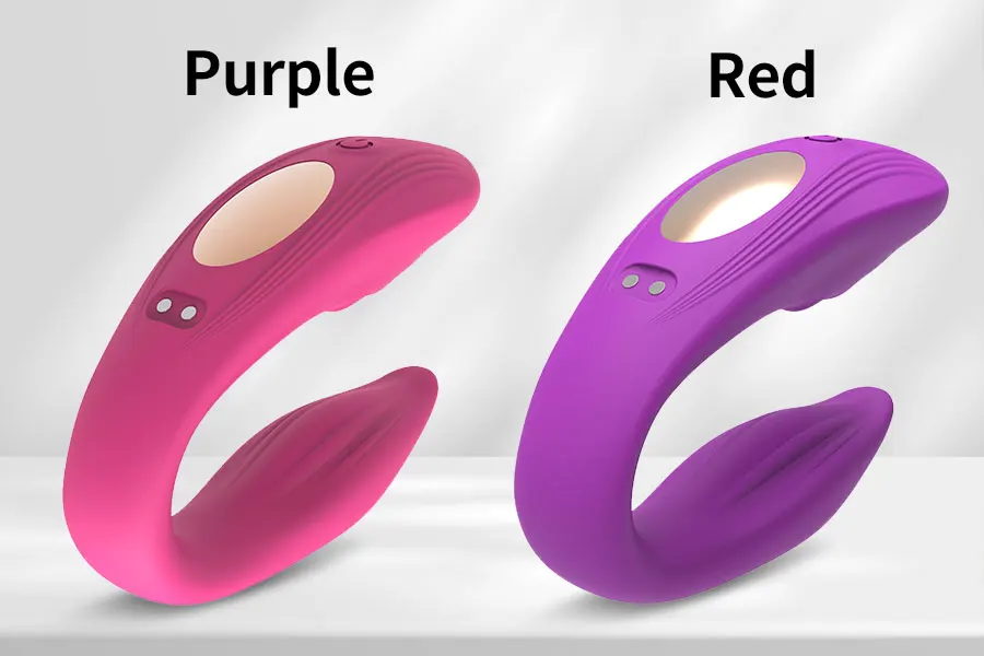 Wireless Remote Control Dildo Vibrator Female Dual Motors U Shape Clitoris Stimulator Wearable Sex Toys for Women Couples Adults