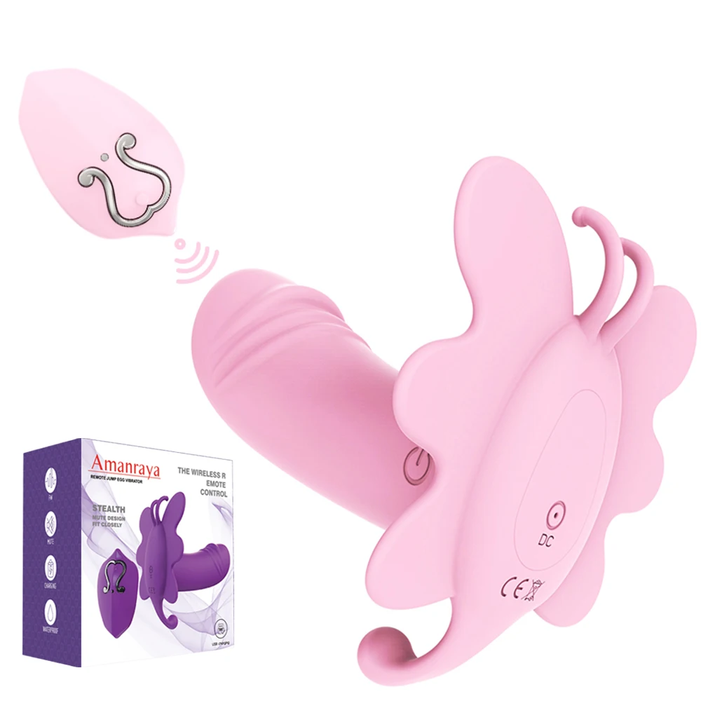 Women's Dildo Butterfly Vibrator Sex Toys for Women Wireless Remote Control Vagina Dildo Female Vibrators for Women Couples